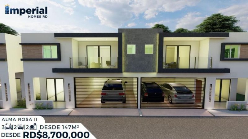 Casa en Venta en alma rosa 2 Santo Domingo Este, Santo Domingo