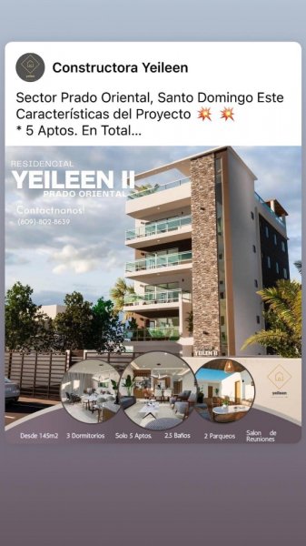 Apartamento en Venta en Prado Oriental Santo Domingo Este, Santo Domingo